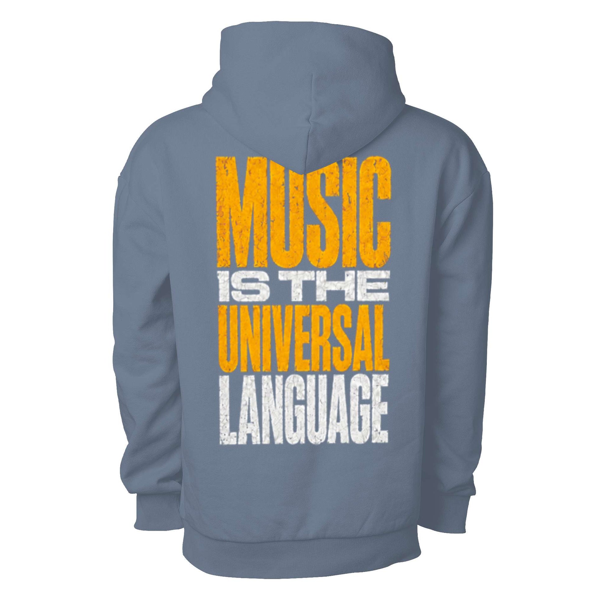 WNR Pocket Logo Music is Universal Heavy Hoodie
